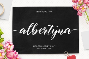 Albertyna: A Modern Script for Creative Expression