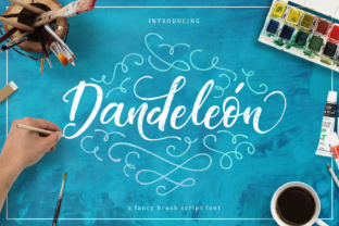 Dandeleón: A Handmade Script Font for Creative Projects