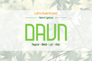 Daun Family: Playful Typography for Creative Projects