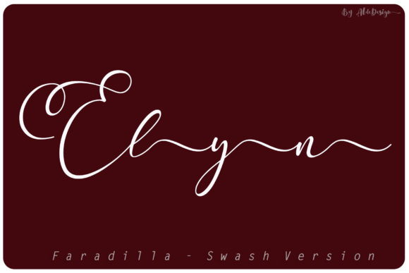Faradilla Script: A Touch of Love in Every Letter