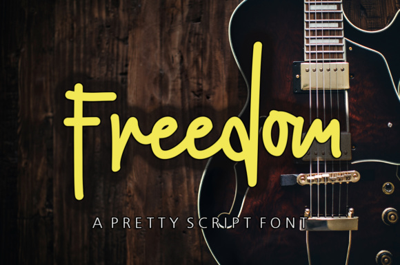 Freedom: A Versatile Script Font