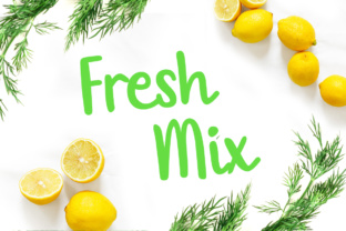 Fresh Mix: A Springtime Font for Every Need