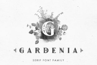 Gardenia: A Versatile Serif Font with Floral Elegance