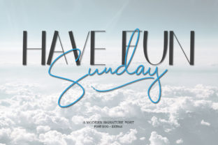 Have Fun Sunday Duo: A Stylish and Versatile Font for Creative Projects