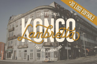 Lambretta Kongo Duo: Elegant Typography for Every Project