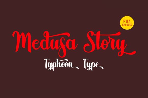 Medusa Story: A Bold Font for Impactful Design