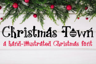 PN Christmas Town: A Festive Font for Creative Expression