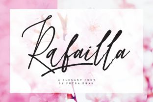 Rafailla Script: A Sophisticated Calligraphy Font for Elegant Designs
