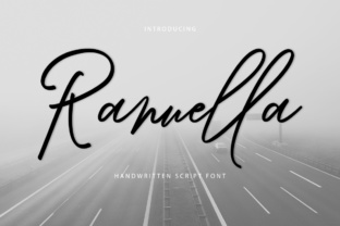 Ranuella: A Script Font for Effortless Branding and Creative Flow