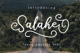 Salahe: A Stylish Font for Creative Design
