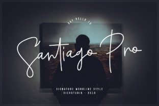 Santiago Pro: A Modern Handwriting Font for Creative Designers