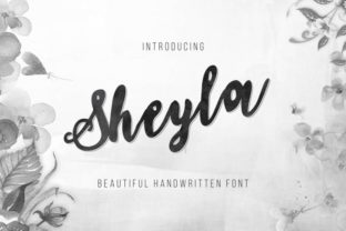 Sheyla: A Chic Handwritten Brush Font