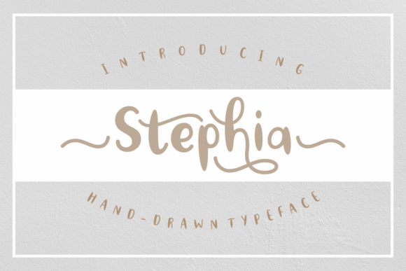 Stephia: A Handwritten Font That Brings Personality to Design