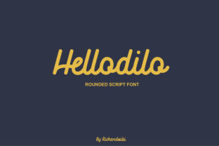 The Hellodilo Font: A Modern Touch for Creative Expression