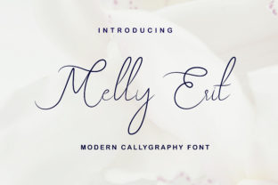 The Melly Eret: A Modern Calligraphy Font for Timeless Elegance