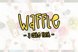 Waffle: A Playful Script Font
